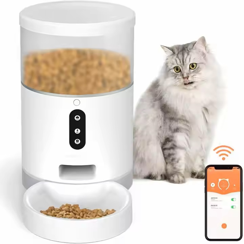 Anti-Jam Smart Pet Feeder