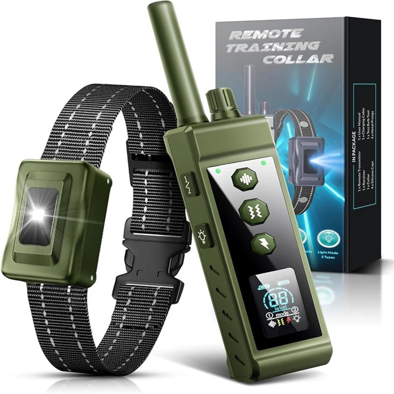 rechargeable and waterproof training collar
