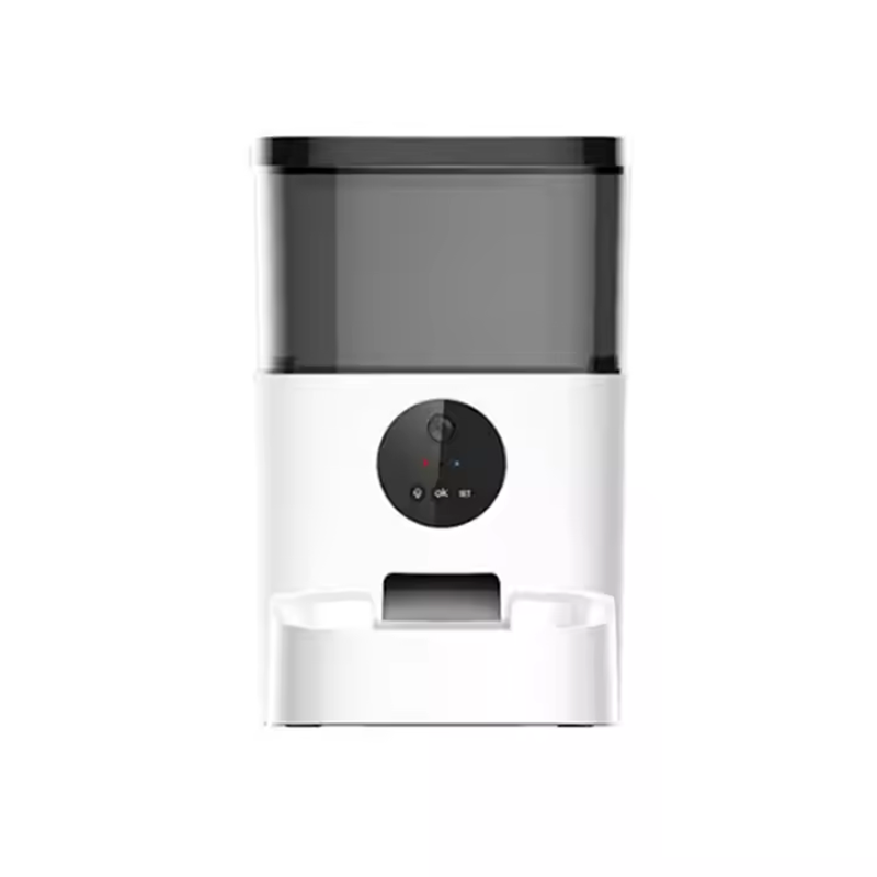 Wi-fi cat feeder with camera