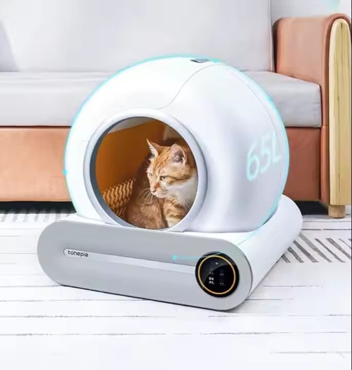 smart box cat litter with APP control