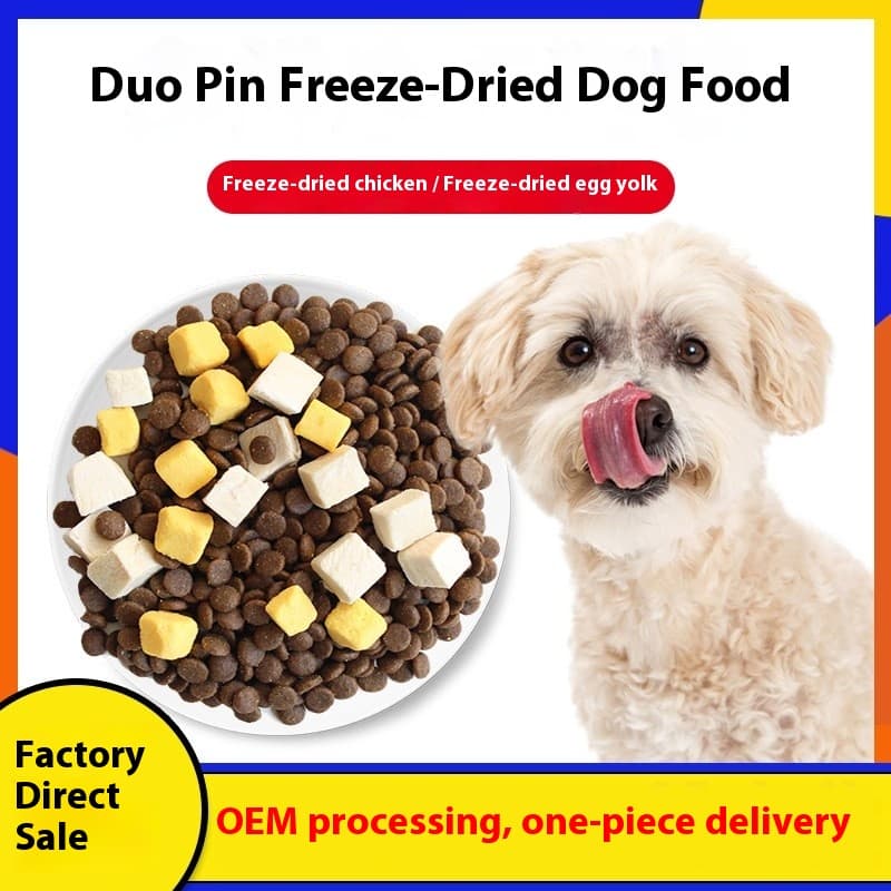 Freeze-dried dog food